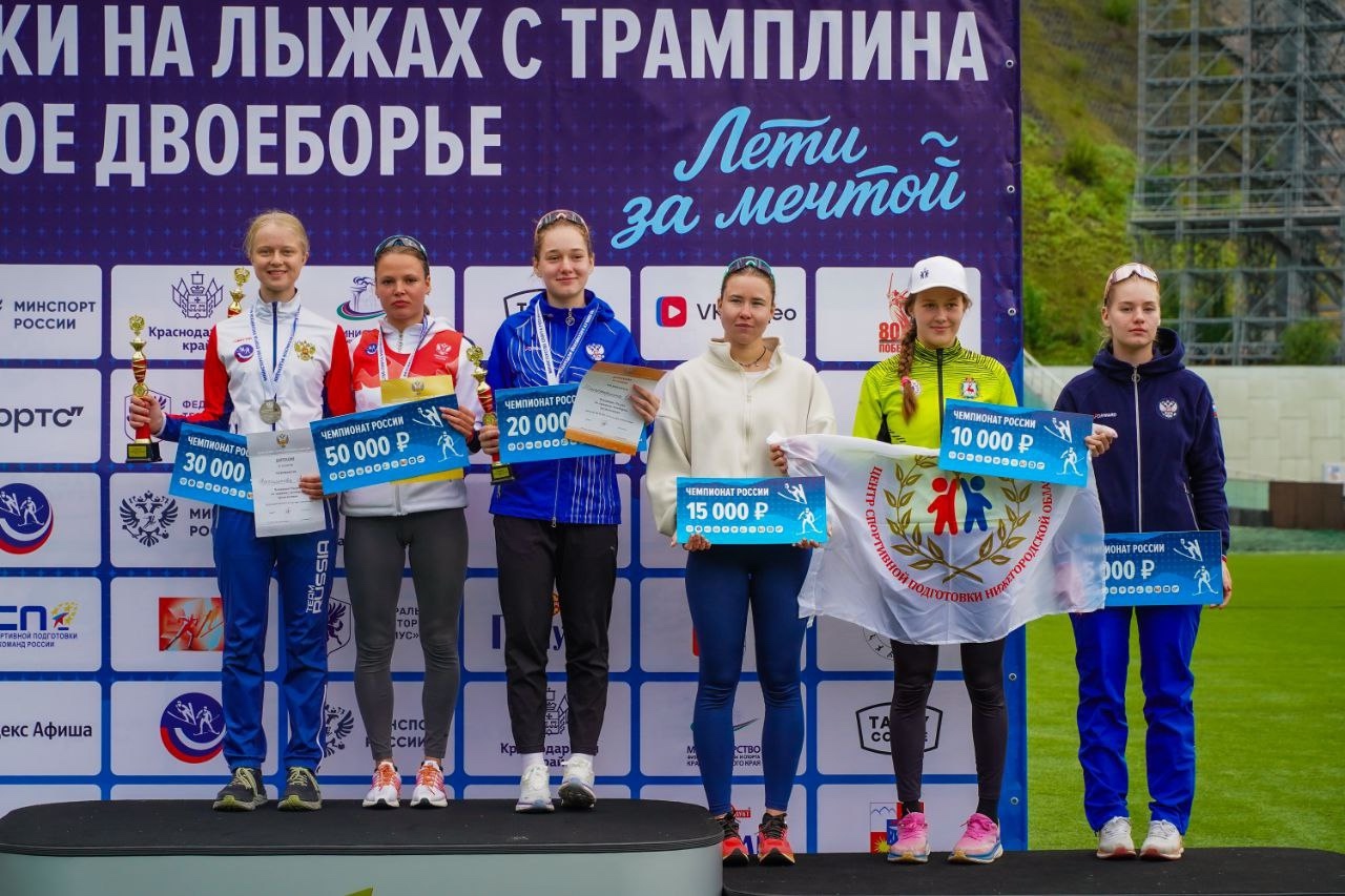 Вячеслав Барков и Мария Кузьмина - первые победители ЧР по двоеборью