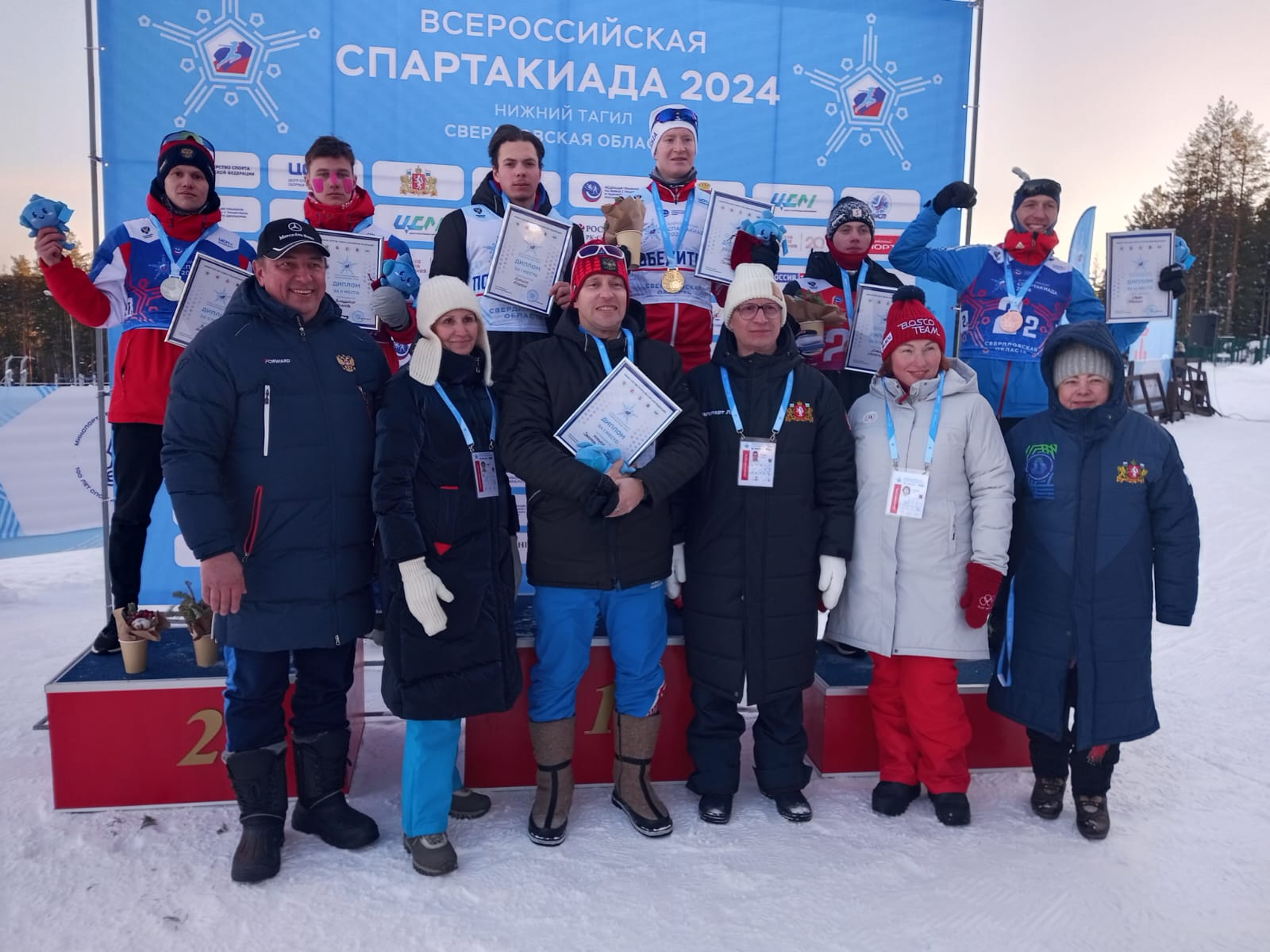 Команда Нижнего Новгорода победила в командном спринте